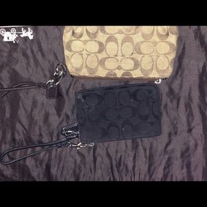 Coach wristlets come together